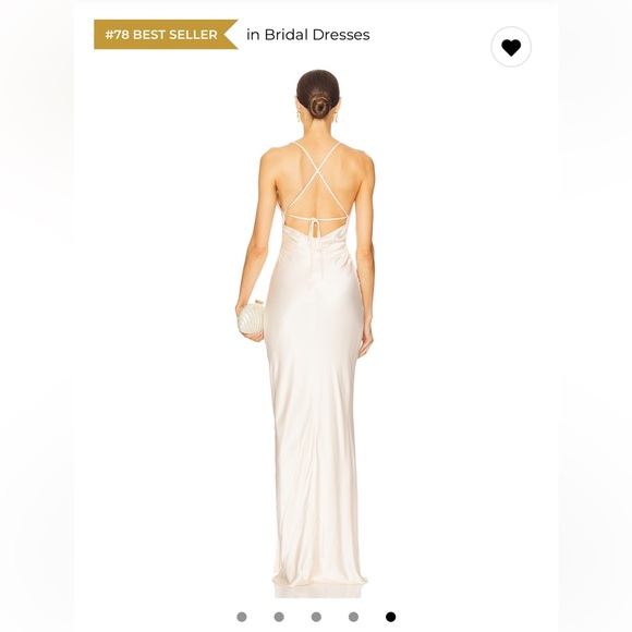 La Lune Lace Back Maxi Dress - Picture 2 of 6